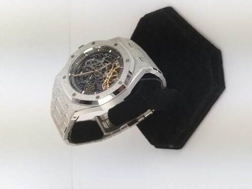 AUDEMARS PIGUET Royal Oak Double Balance Wheel Frosted WHITE GOLD 15407BC - Image 6