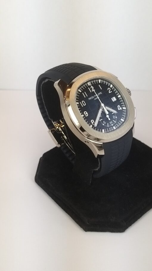 PATEK PHILIPPE AQUANAUT BLUE DIAL WHITE GOLD 5968G NEW - Image 2