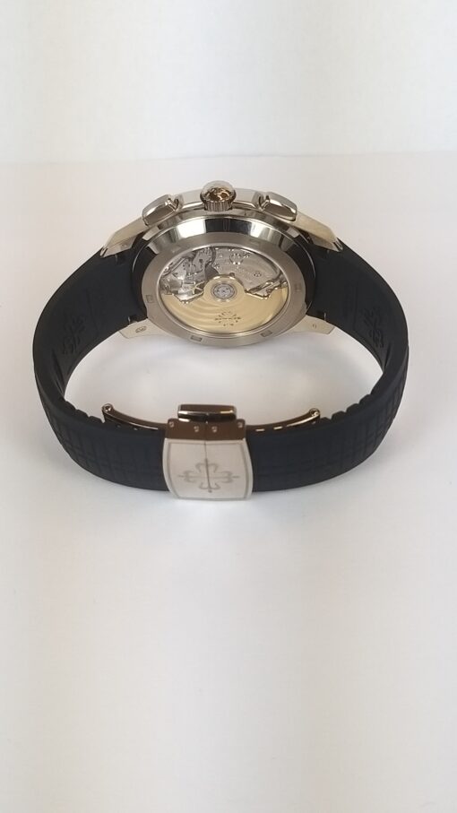 PATEK PHILIPPE AQUANAUT BLUE DIAL WHITE GOLD 5968G NEW - Image 5