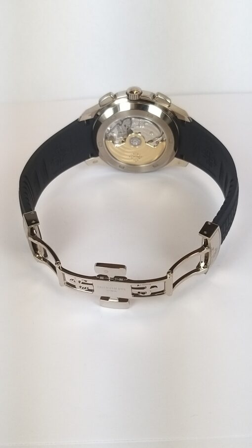 PATEK PHILIPPE AQUANAUT BLUE DIAL WHITE GOLD 5968G NEW - Image 7