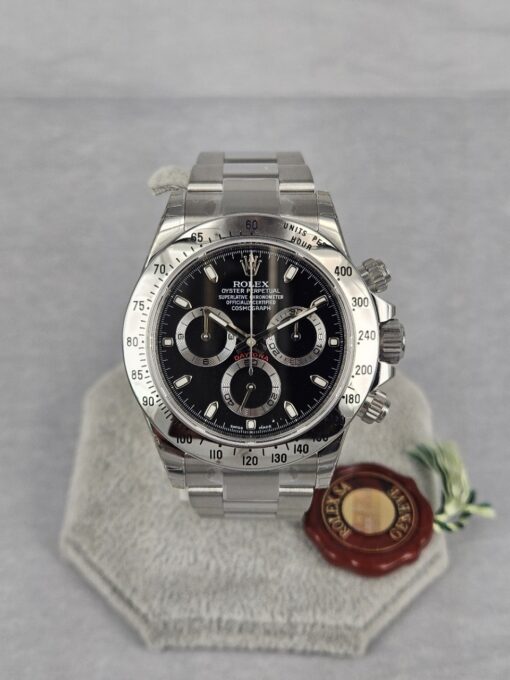 ROLEX Daytona BLACK DIAL FULL STICKERS EU PAPERS, 2018