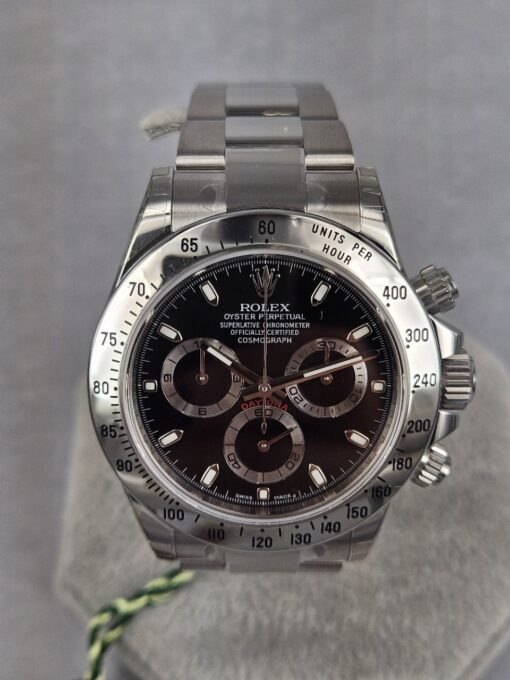 ROLEX Daytona BLACK DIAL FULL STICKERS EU PAPERS, 2018 - Image 7