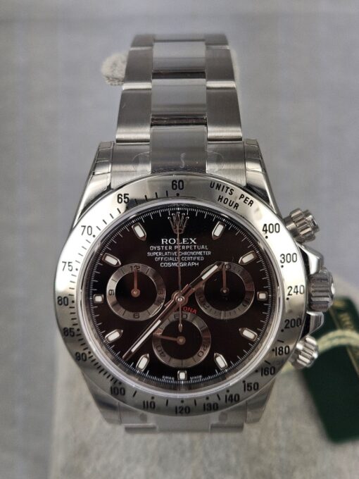 ROLEX Daytona FULL STUCKERS NOS 2015 FULL SET BLACK DIAL 116520 - Image 2