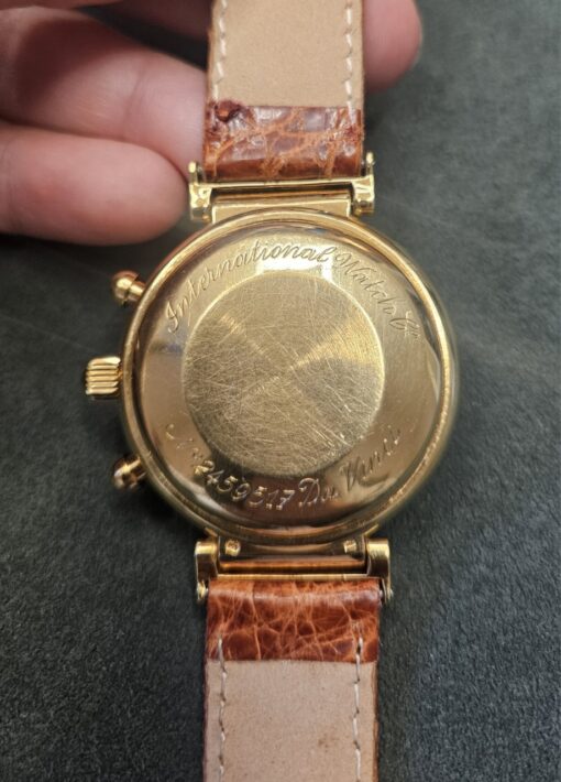 IWC Da Vinci Perpetual Calendar 3750 con Certificato di revisione - Image 4