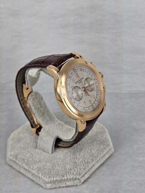 PATEK PHILIPPE CHRONOGRAPH ROSE GOLD SILVER DIAL 5070R - immagine 2