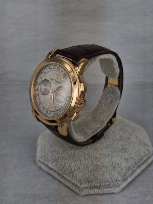 PATEK PHILIPPE CHRONOGRAPH ROSE GOLD SILVER DIAL 5070R - immagine 3