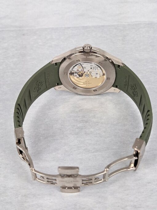 PATEK PHILIPPE AQUANAUT KAKI WHITE GOLD 5168G-010 - immagine 6