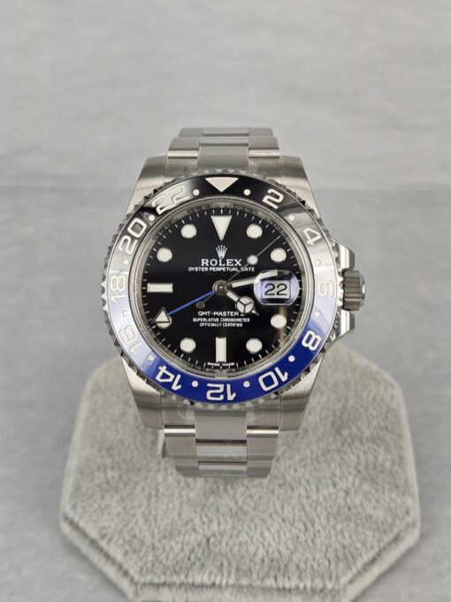 ROLEX GMT MASTER II "BATMAN" NOS FULL STICKERS 116610BLNR