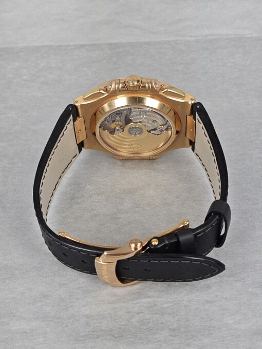 PATEK PHILIPPE Nautilus ROSE GOLD ON LEATHER STRAP 5980R - Image 5