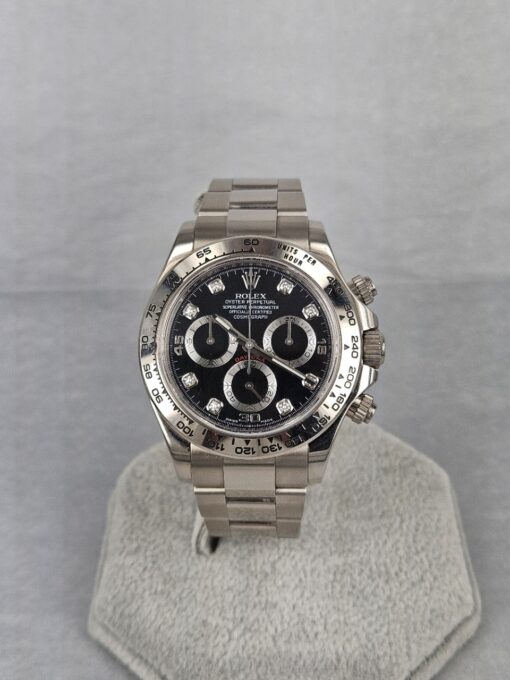 Rolex Daytona WHITE GOLD, BLACK DIAMOND DIAL 116509