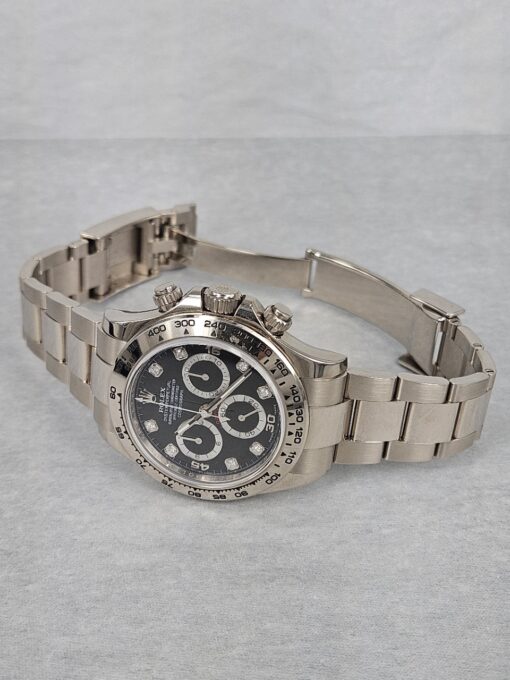 Rolex Daytona WHITE GOLD, BLACK DIAMOND DIAL 116509 - Image 6