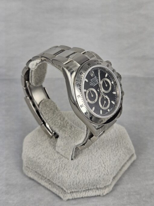 Rolex Daytona BLACK DIAL NOS FULL STICKERS 116520 - immagine 2