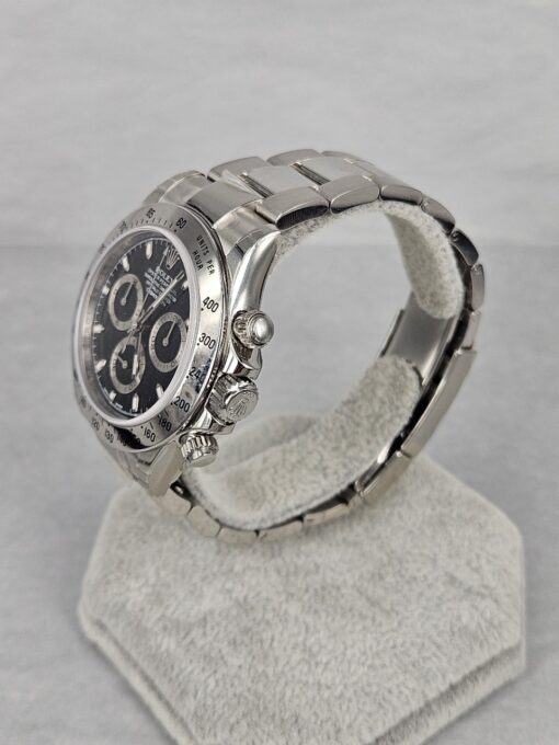 Rolex Daytona BLACK DIAL NOS FULL STICKERS 116520 - immagine 3