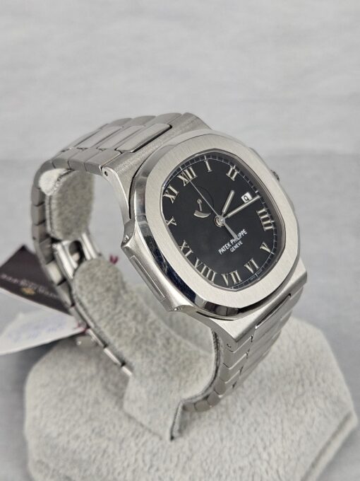 Patek Philippe Nautilus, BLACK ROMAN DIAL 3710/1A-001 - Image 2