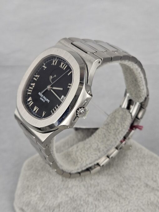 Patek Philippe Nautilus, BLACK ROMAN DIAL 3710/1A-001 - Image 3