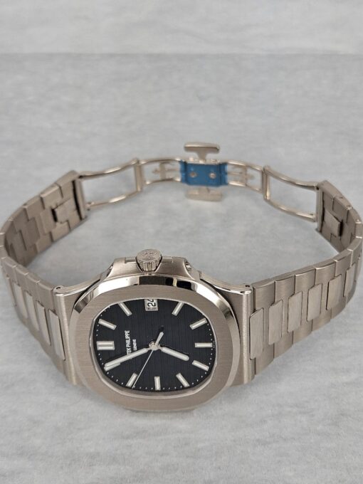 PATEK PHILIPPE NAUTILUS WHITE GOLD BLUE DIAL NEW 5811/1G-001 - immagine 9