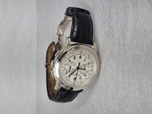 Patek Philippe Chronograph WHITE GOLD SILVER DIAL 5070G - immagine 5