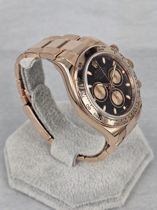 ROLEX Daytona ROSE GOLD BLACK DIAL 116505 - Image 2
