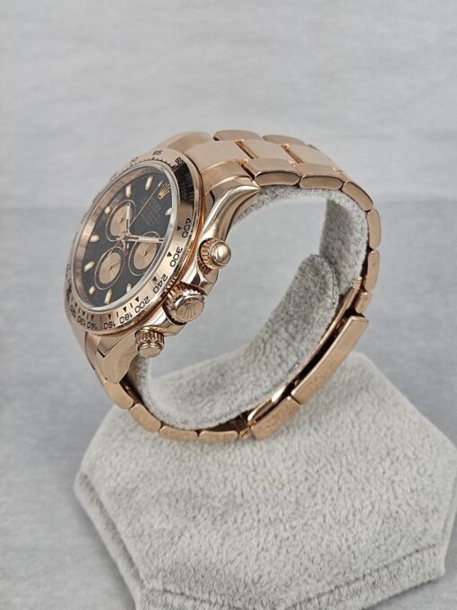 ROLEX Daytona ROSE GOLD BLACK DIAL 116505 - Image 3