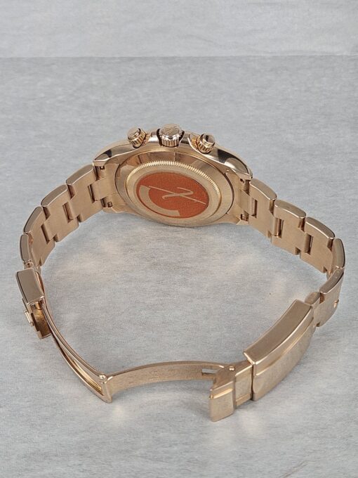 ROLEX Daytona ROSE GOLD BLACK DIAL 116505 - Image 6