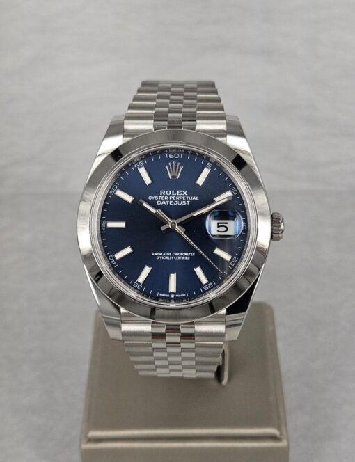 ROLEX DATEJUST BLUE DIAL 41 MM 126300