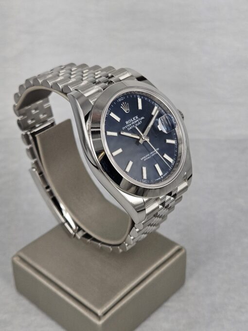 ROLEX DATEJUST BLUE DIAL 41 MM 126300 - Image 2