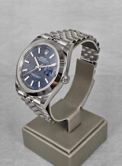 ROLEX DATEJUST BLUE DIAL 41 MM 126300 - Image 3
