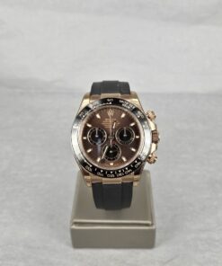 Rolex Daytona ROSE GOLD CHOCO DIAL OYSTERFLEX 116515LN