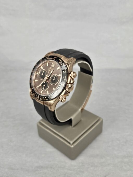 Rolex Daytona ROSE GOLD CHOCO DIAL OYSTERFLEX 116515LN - Image 3