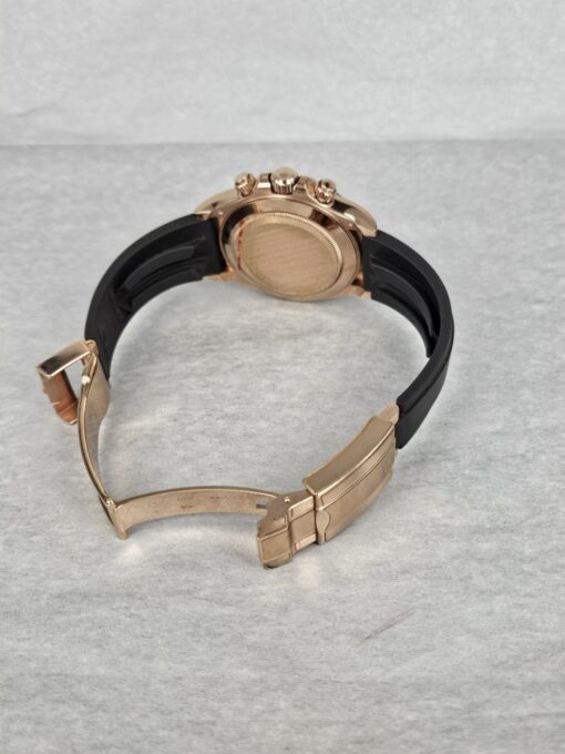 Rolex Daytona ROSE GOLD CHOCO DIAL OYSTERFLEX 116515LN - Image 6