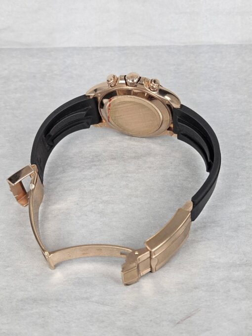 Rolex Daytona ROSE GOLD CHOCO DIAL OYSTERFLEX 116515LN - Image 7