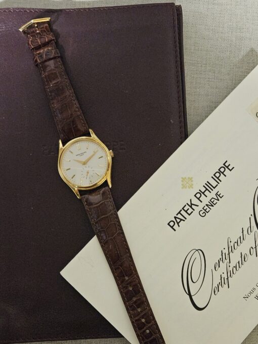 PATEK PHILIPPE CALATRAVA 33 MM Manual winding Yellow gold 33.0mm - immagine 8