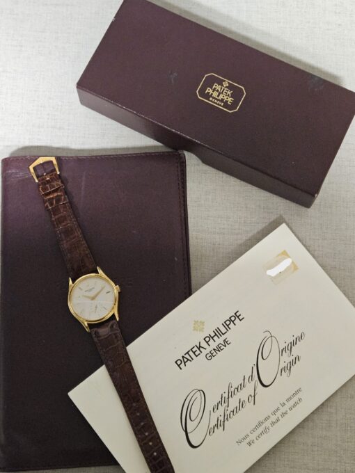 PATEK PHILIPPE CALATRAVA 33 MM Manual winding Yellow gold 33.0mm - immagine 9