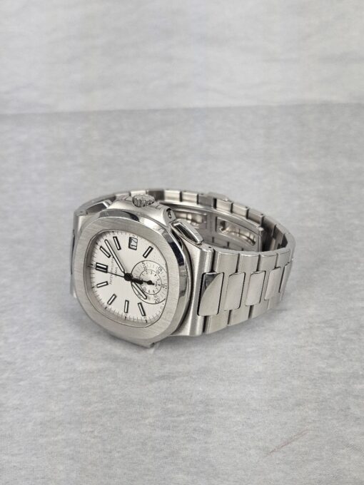 PATEK PHILIPPE NAUTILUS WHITE DIAL STAINLESS STEEL, 5980/1A-019 - immagine 7