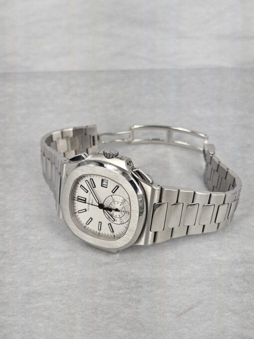 PATEK PHILIPPE NAUTILUS WHITE DIAL STAINLESS STEEL, 5980/1A-019 - immagine 10