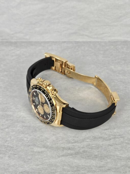 ROLEX DAYTONA YELLOW GOLD PAUL NEWMAN OYSTERFLEX 126518LN - Image 11