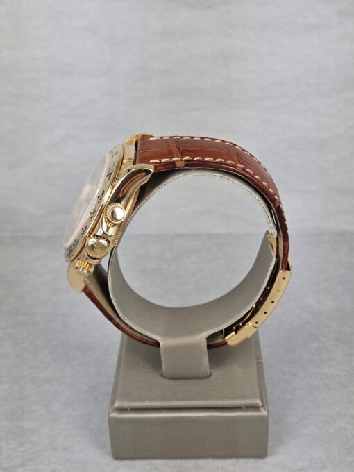 ROLEX DAYTONA YELLOW GOLD LETHER STRAP 16518 - Image 5