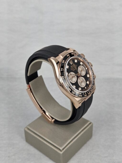 ROLEX DAYTONA BLACK DIAMOND DIAL OYSTERFLEX 126515LN - Image 3
