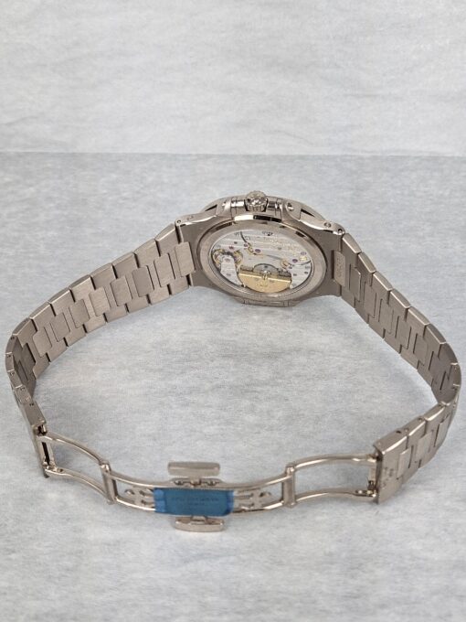 PATEK PHILIPPE NAUTILUS PERPETUAL CALENDAR WHITE GOLD BLUE DIAL 5740/1G-001 - immagine 8