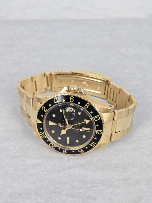 Rolex GMT MASTER TIFFANY YELLOW GOLD 1675 - Image 6