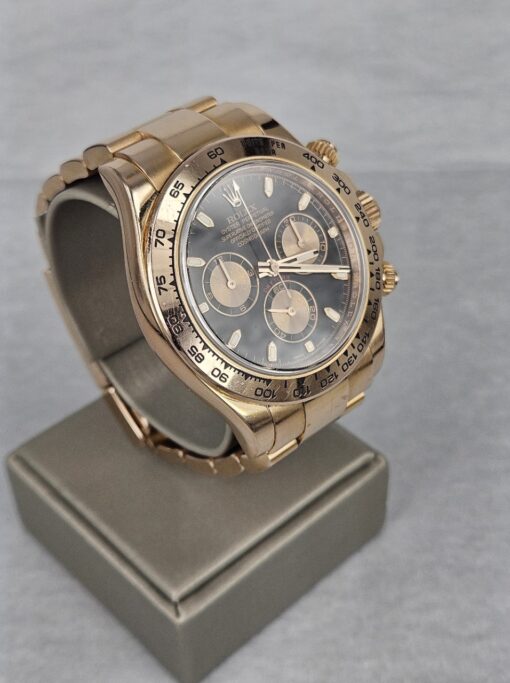 Rolex Daytona ROSE GOLD BLACK DIAL 116505 - immagine 2