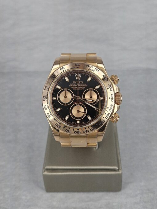Rolex Daytona ROSE GOLD BLACK DIAL 116505 - immagine 5