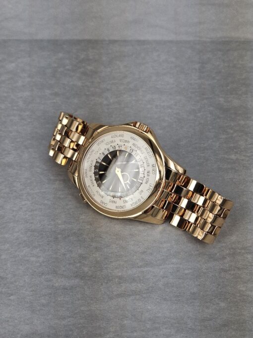 PATEK PHILIPPE WORLD TIME ROSE GOLD 5130/1R-011 - Image 12