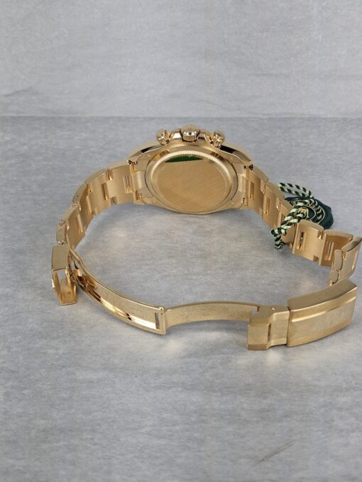 ROLEX DAYTONA YELLOW GOLD GREEN DIAL 126508 - immagine 6