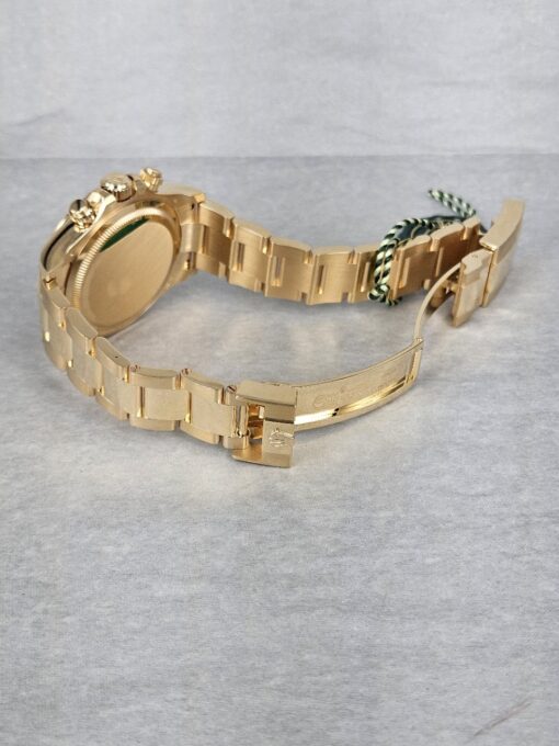 ROLEX DAYTONA YELLOW GOLD GREEN DIAL 126508 - immagine 7