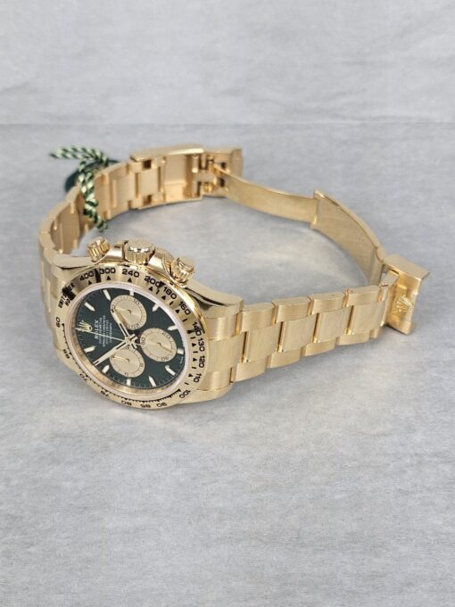 ROLEX DAYTONA YELLOW GOLD GREEN DIAL 126508 - immagine 8