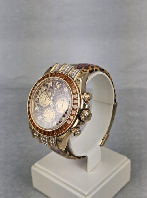 Rolex Daytona LEOPARD DIAMOND DIAL 116598SACO - Image 3
