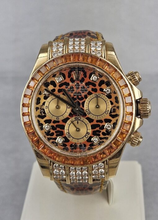 Rolex Daytona LEOPARD DIAMOND DIAL 116598SACO - Image 4