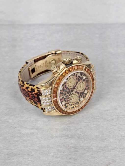 Rolex Daytona LEOPARD DIAMOND DIAL 116598SACO - Image 6