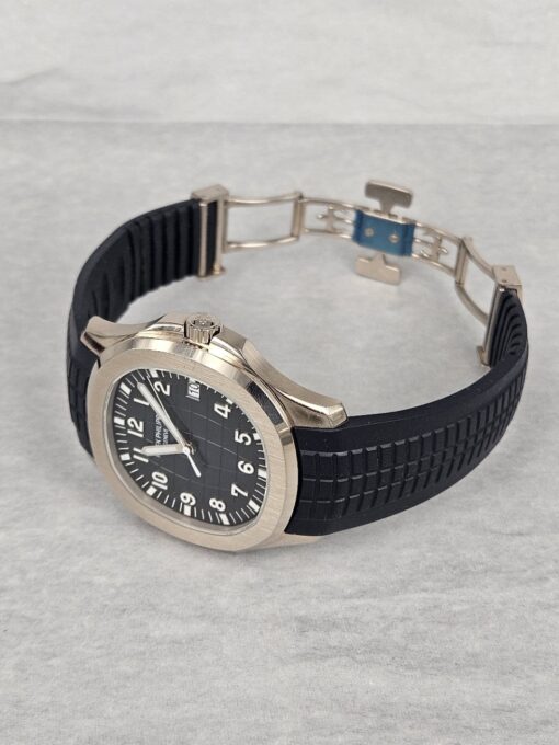 PATEK PHILIPPE AQUANAUT REF. 5168G-001 BLU DIAL WHITE GOLD - immagine 5